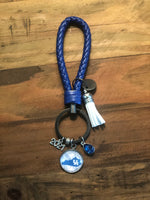 College Braided Keyrings