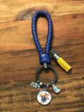 College Braided Keyrings