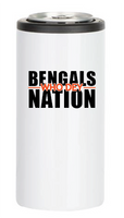 Bengals Insulated Skinny Can Cooler