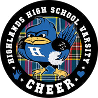 Cheer Stickers - High School, Middle School