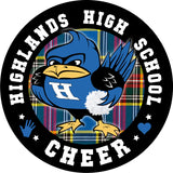 Cheer Stickers - High School, Middle School