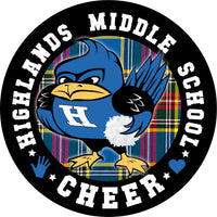 Cheer Window Clings - High School, Middle School