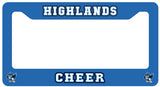 Cheer License Plate Surrounds