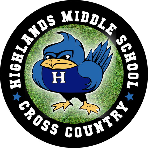 Cross Country Window Clings - High School, Middle School, Elementary