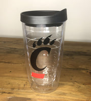 University of Cincinnati Double Wall Insulated Tumbler