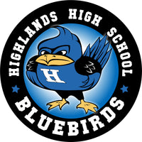 HHS Bluebirds Stickers