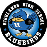 HHS Bluebirds Stickers