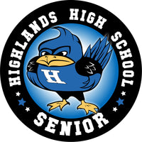 HHS Bluebirds Stickers