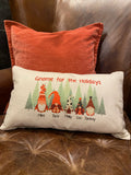 Personalized Christmas Throw Pillow