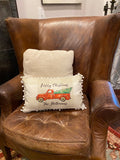 Personalized Christmas Throw Pillow