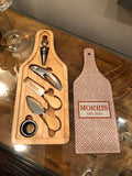 This highly customizable gift is perfect for the wine and cheese enthusiast!