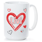 Personalized Valentine's Mug (10 Designs)