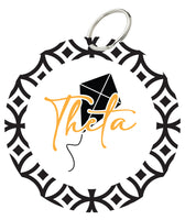 Sorority Fiberboard Keyring