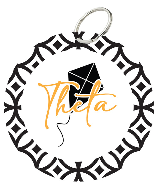 Sorority Fiberboard Keyring