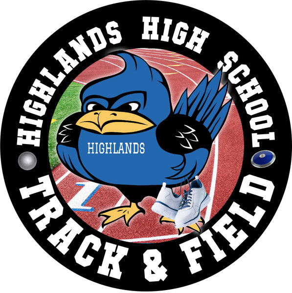 Track and Field Stickers