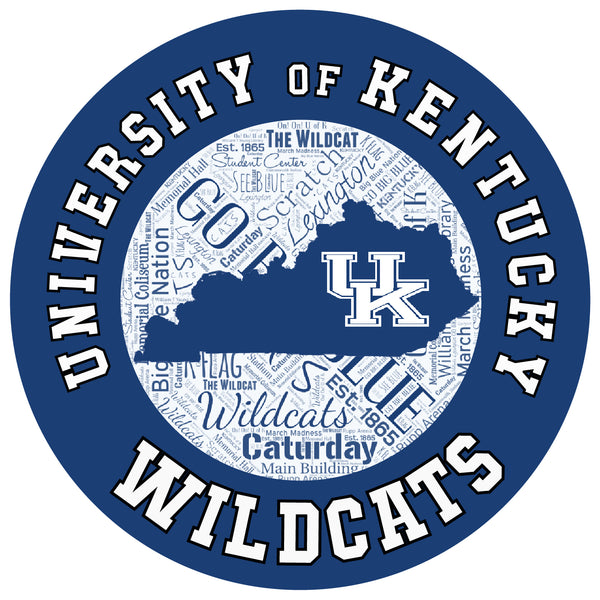 University of Kentucky Window Clings