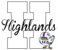 Highlands Stickers