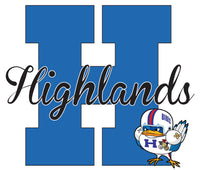 Highlands Stickers