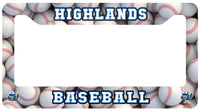 Spring Sports License Plate Surround