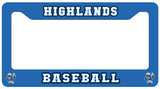 Spring Sports License Plate Surround