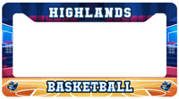 Winter Sports License Plate Surround