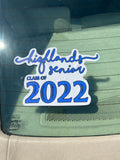 Class of 2022 Window Clings