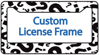 Custom License Plate Surround