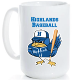 Highlands Baseball Mug