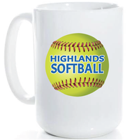 Highlands Softball Mug