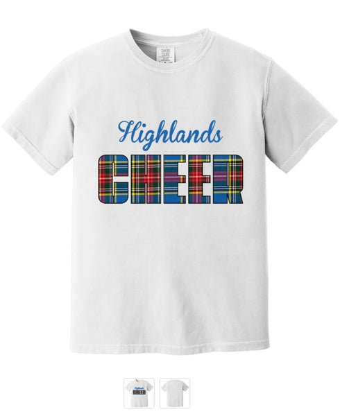 Cheer Plaid T-shirt